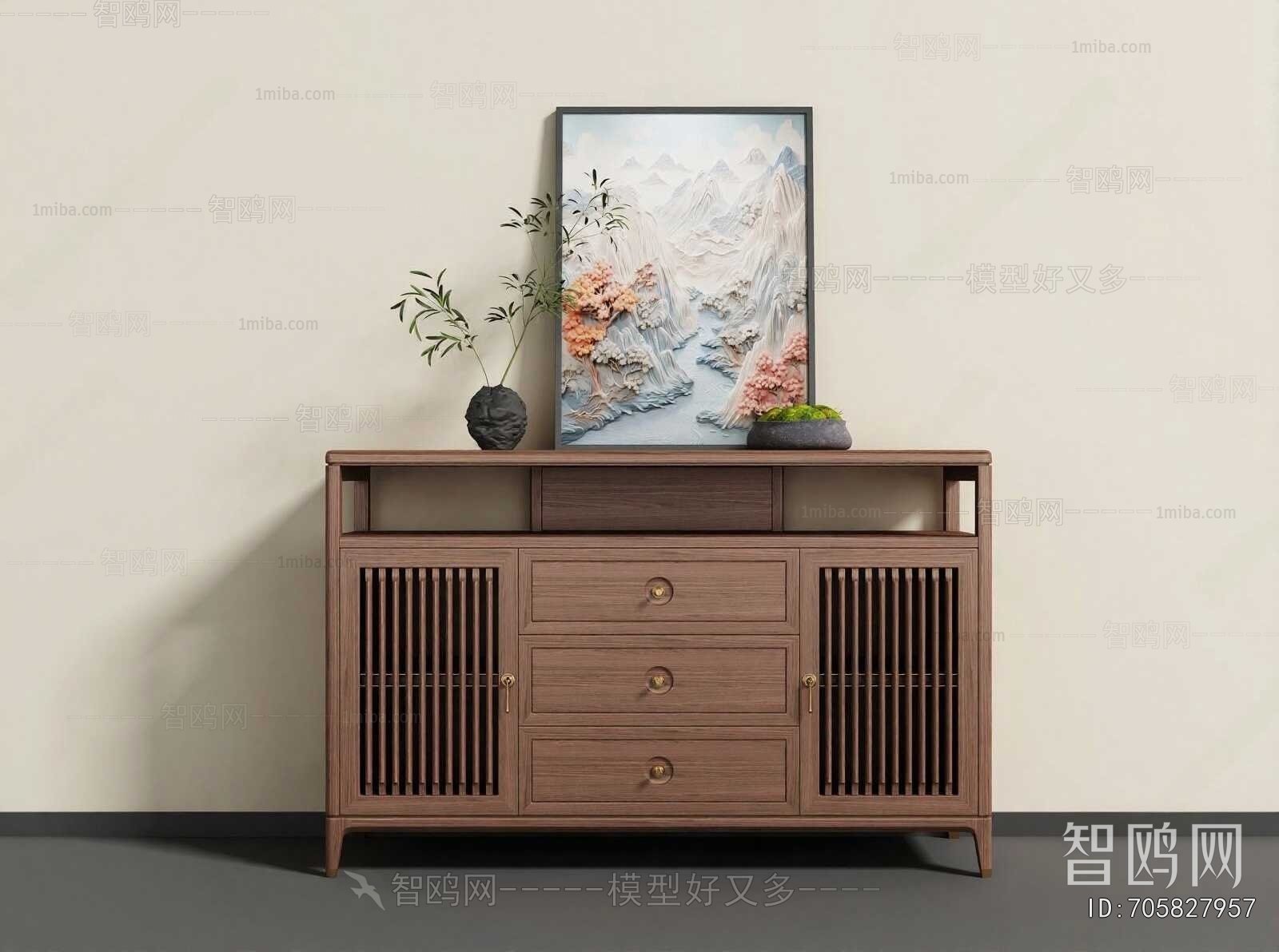 New Chinese Style Sideboard