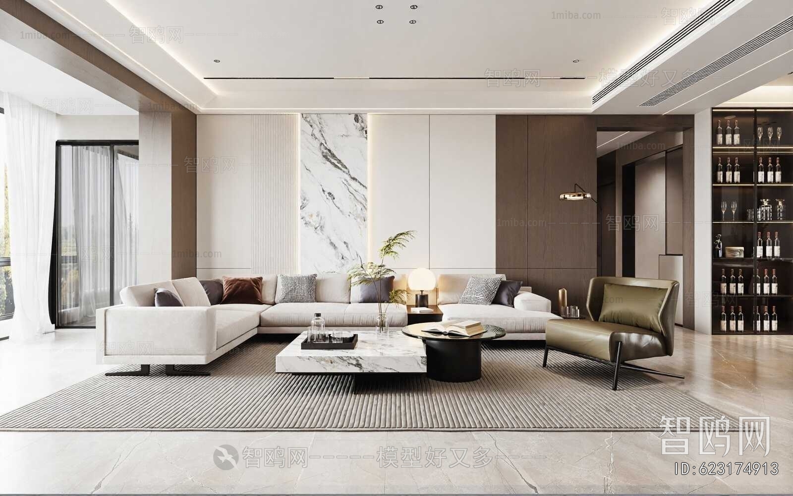 Modern A Living Room