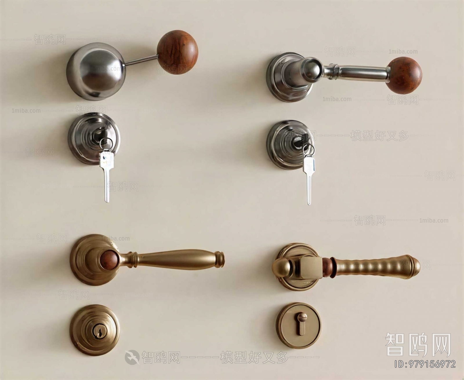 French Style Door Handle