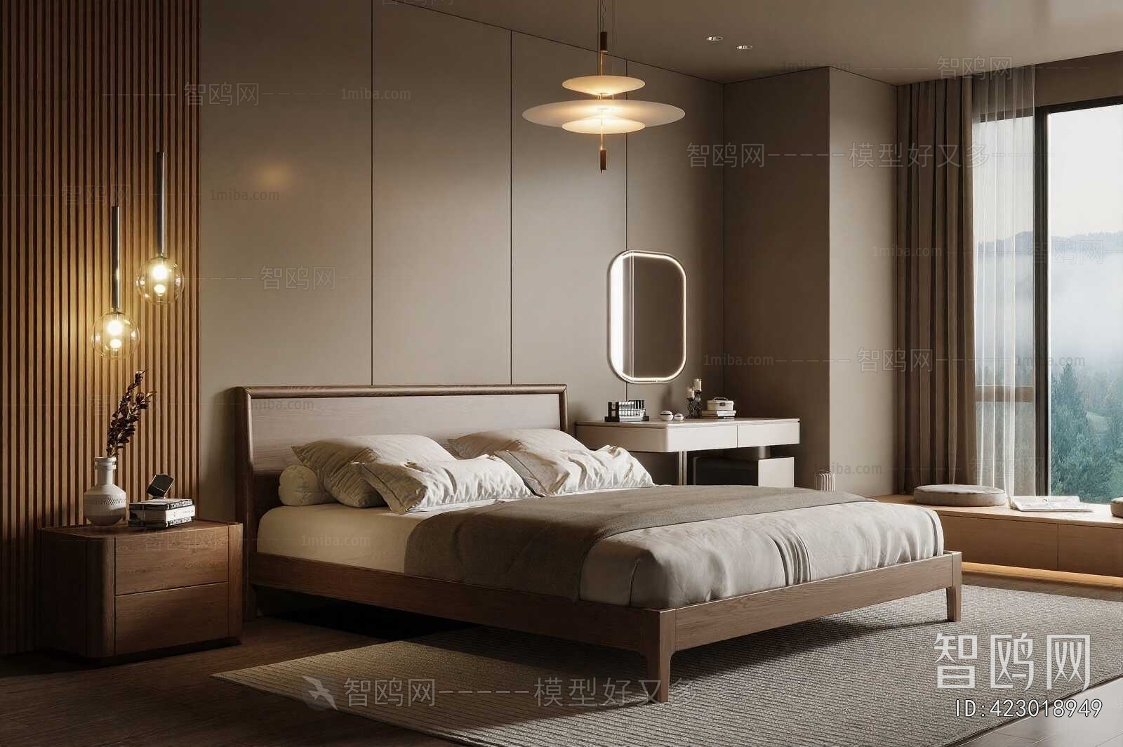 Modern Double Bed