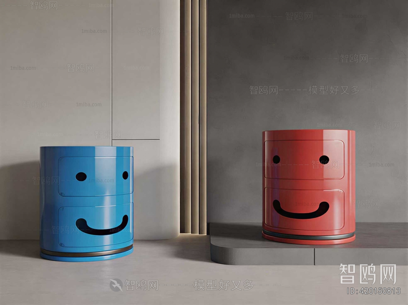 Modern Bedside Cupboard