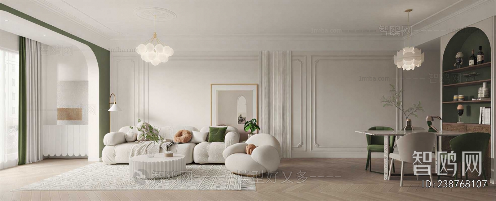 French Style A Living Room