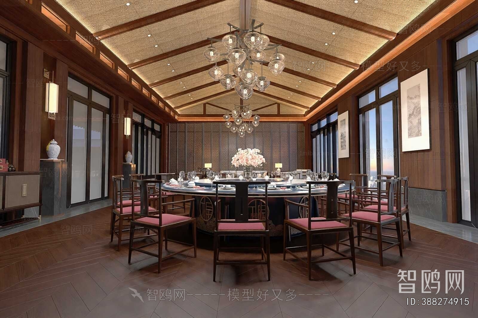 New Chinese Style Restaurant Box