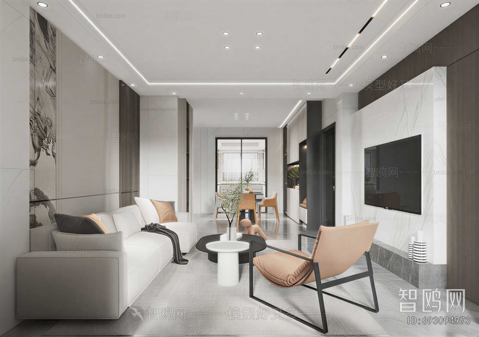 Modern A Living Room