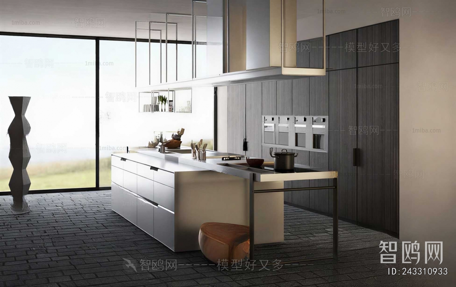 Modern Open Kitchen
