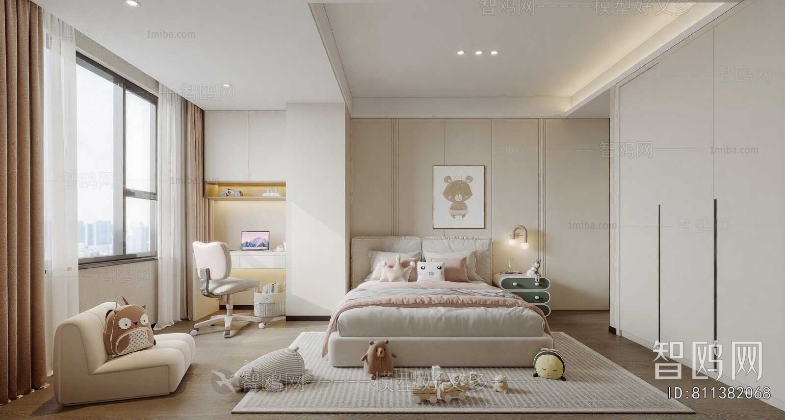 Modern Girl's Room Daughter's Room