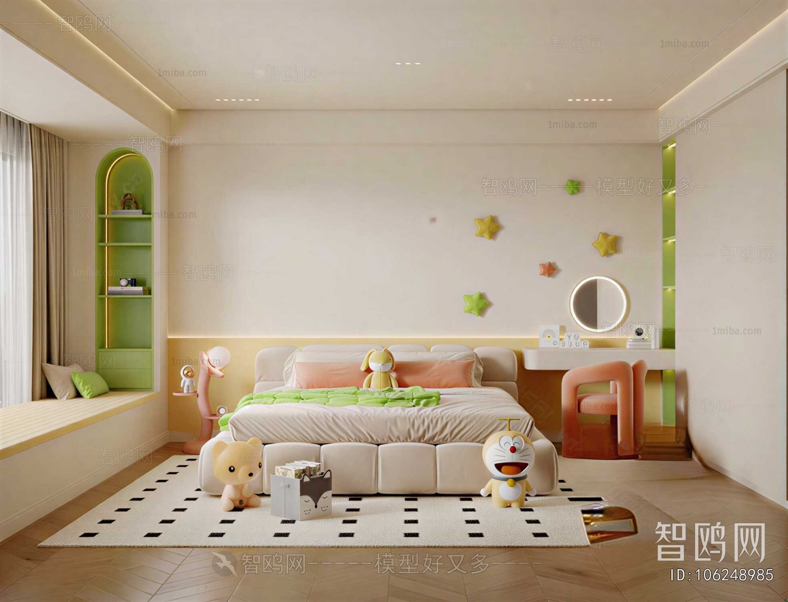 Modern Girl's Room Daughter's Room