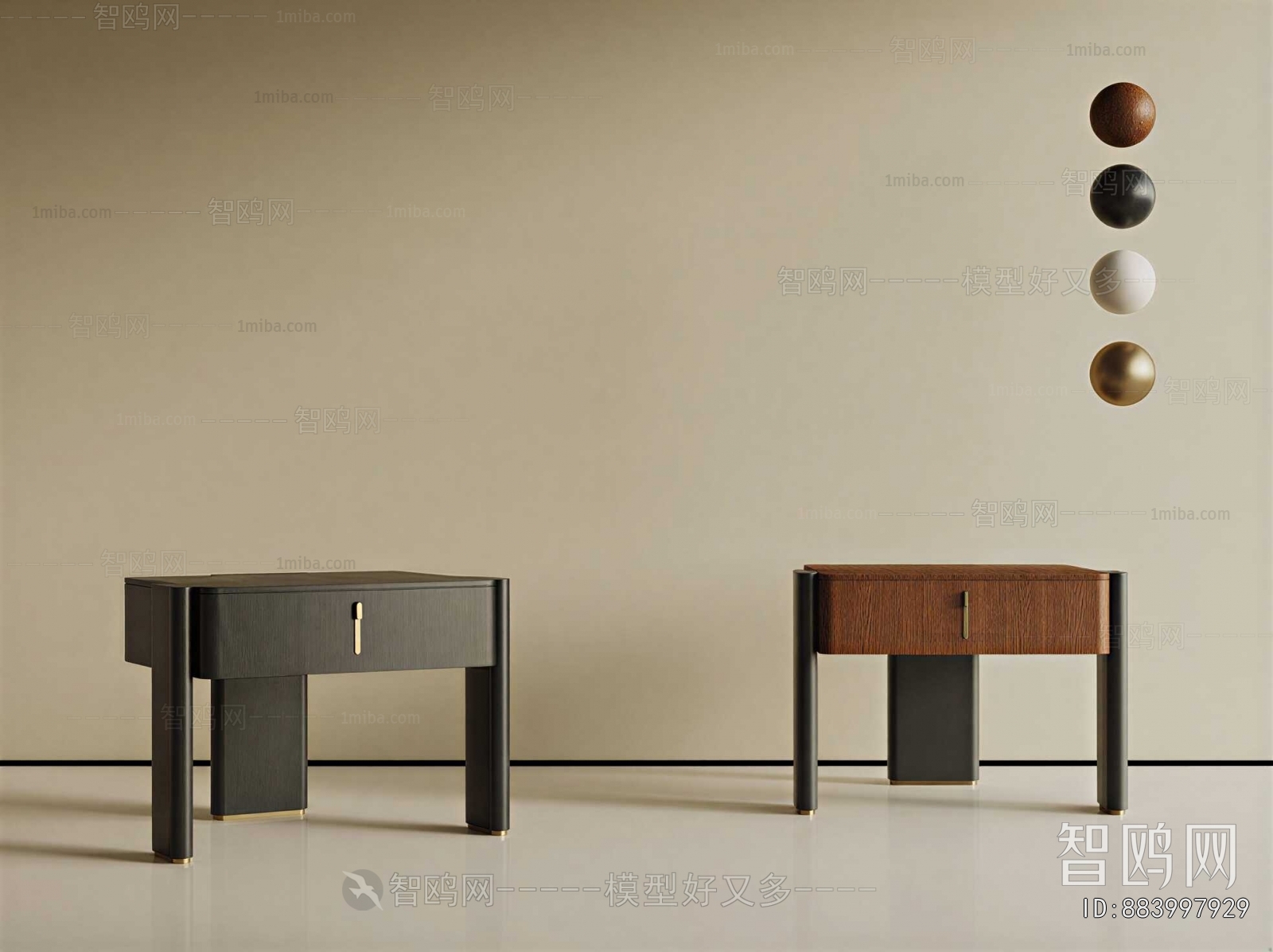 Modern Bedside Cupboard