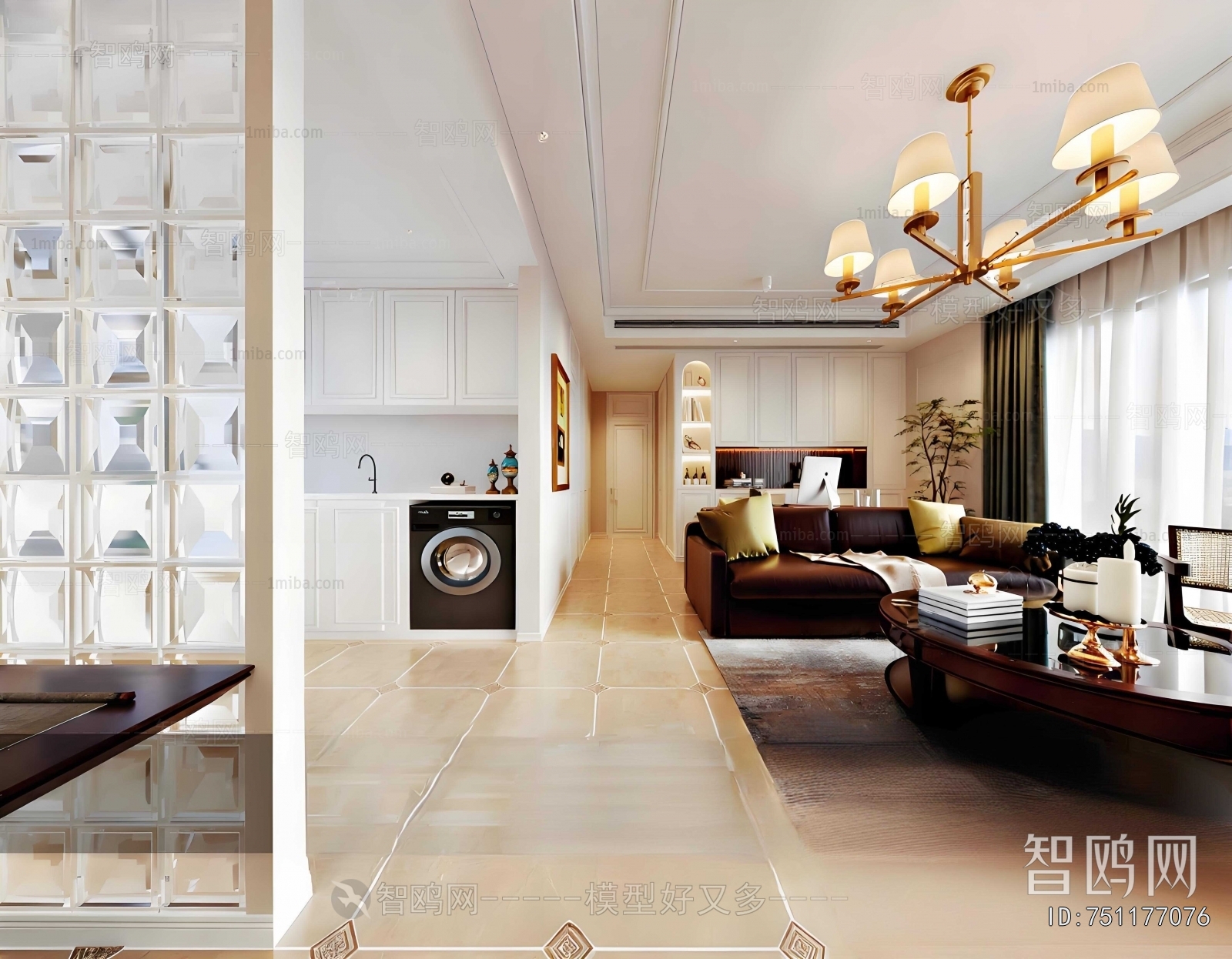 American Style A Living Room