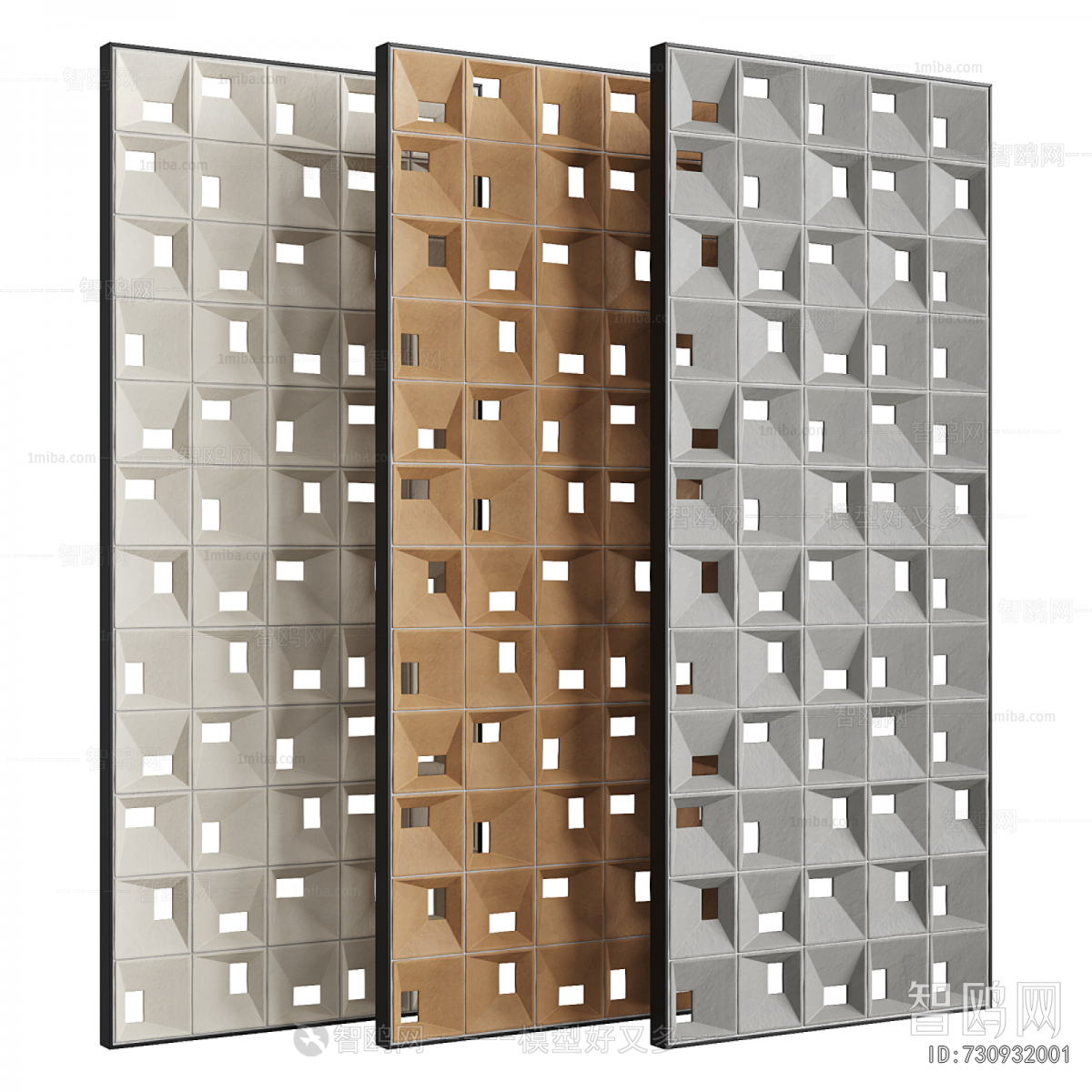 Modern Cement Brick Screen Partition