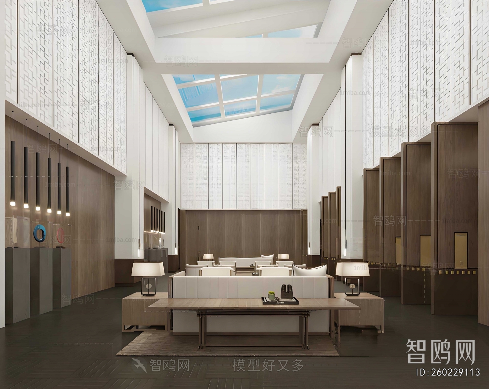 New Chinese Style Reception Room