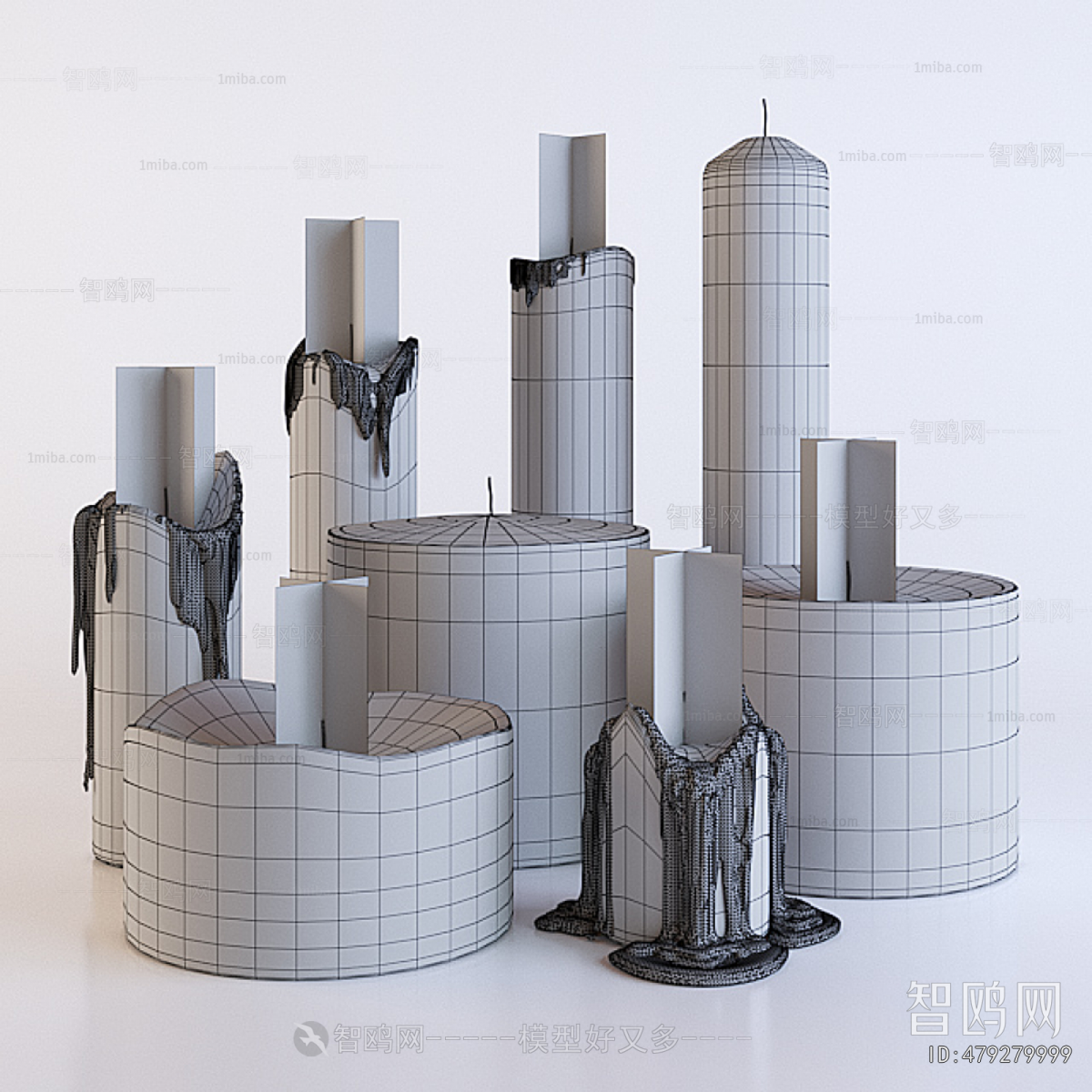 Modern Candles/Candlesticks