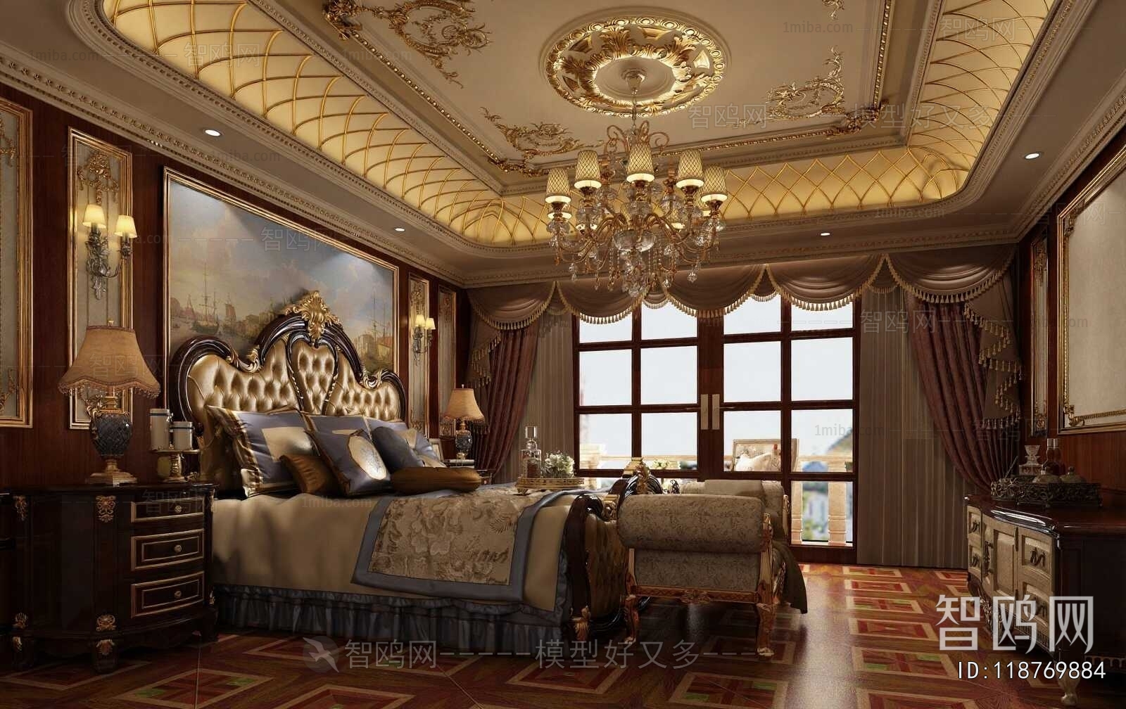 European Style Bedroom