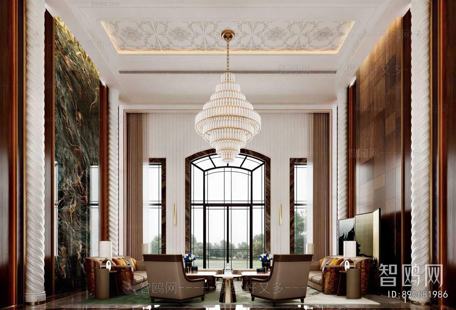 American Style A Living Room