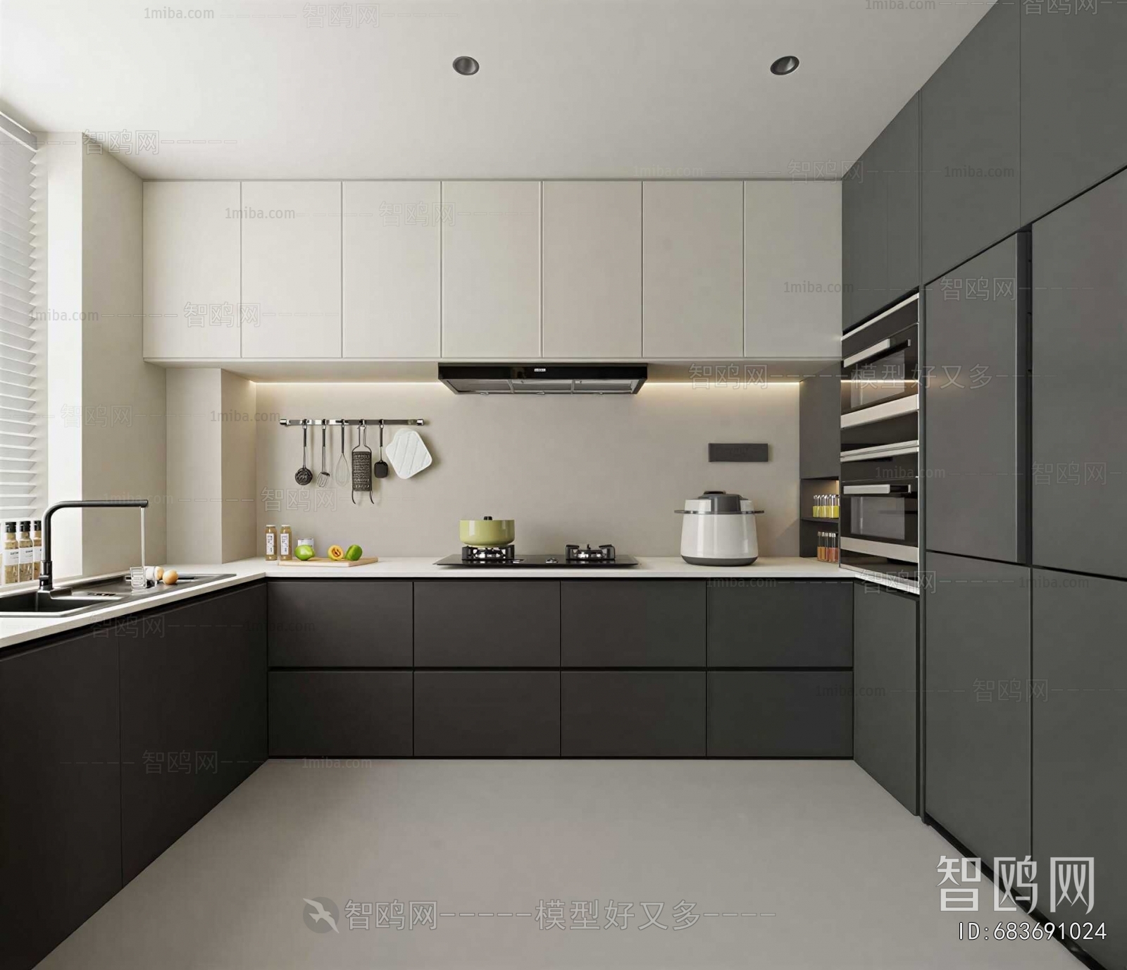 Modern The Kitchen