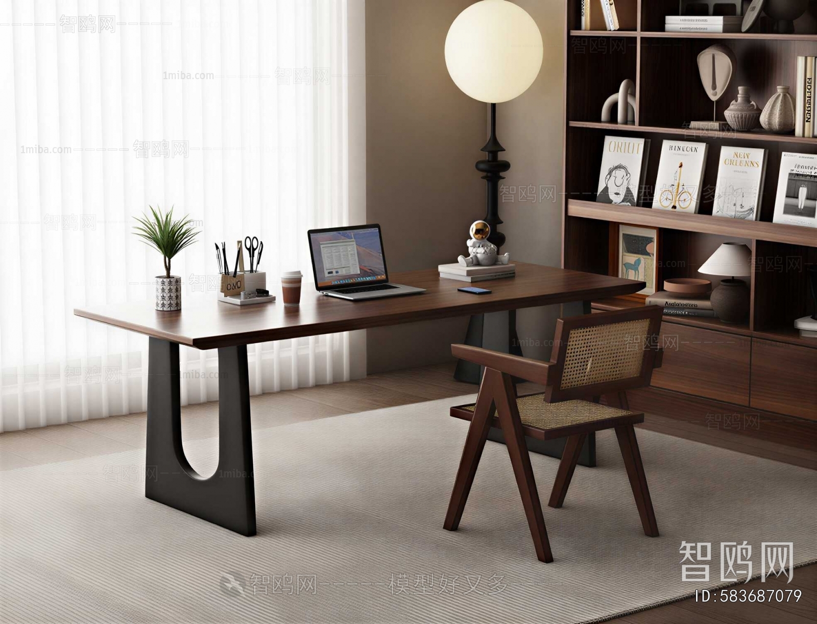 Modern Computer Desk And Chair