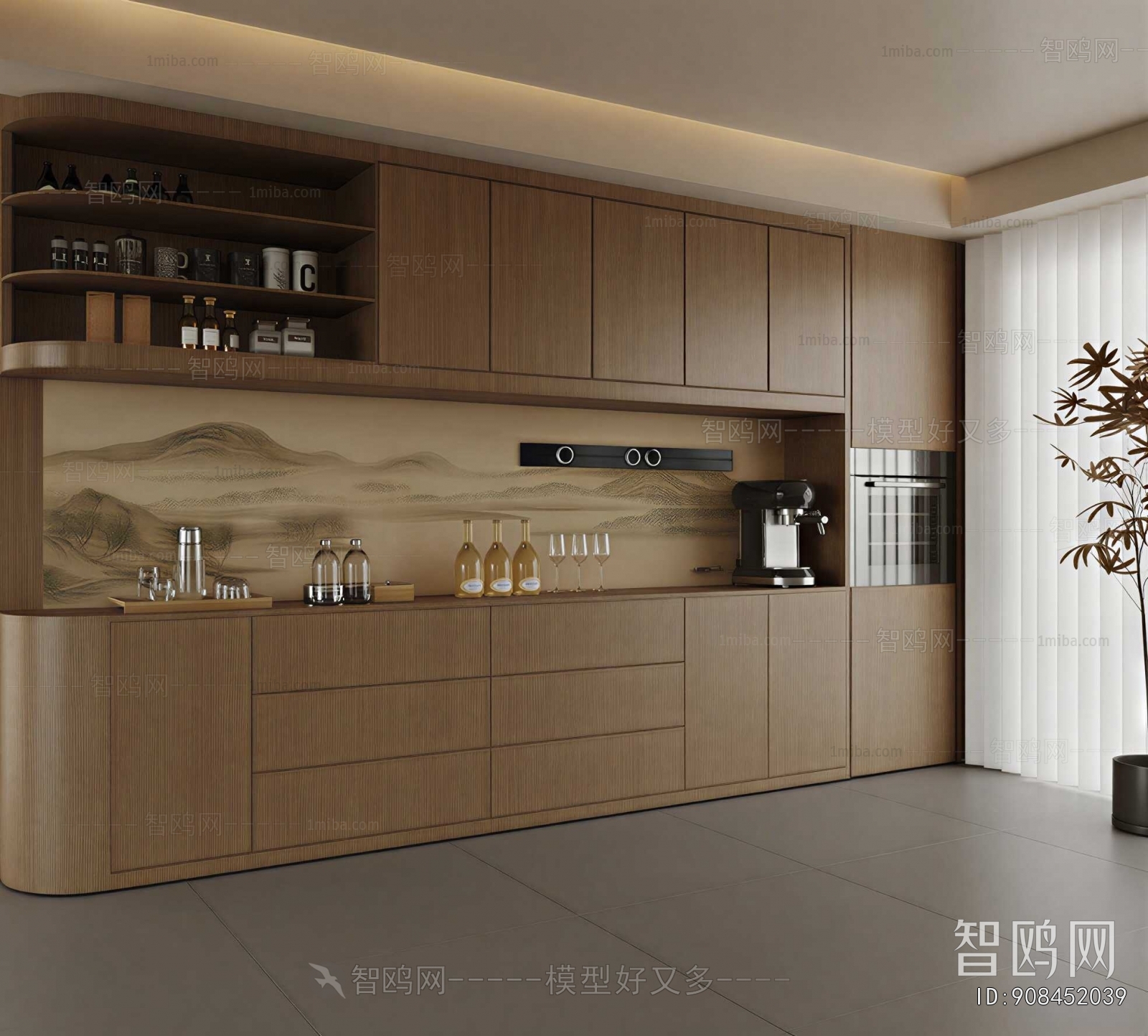 New Chinese Style Sideboard