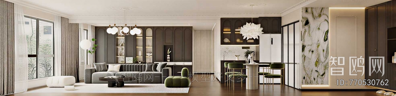 French Style A Living Room