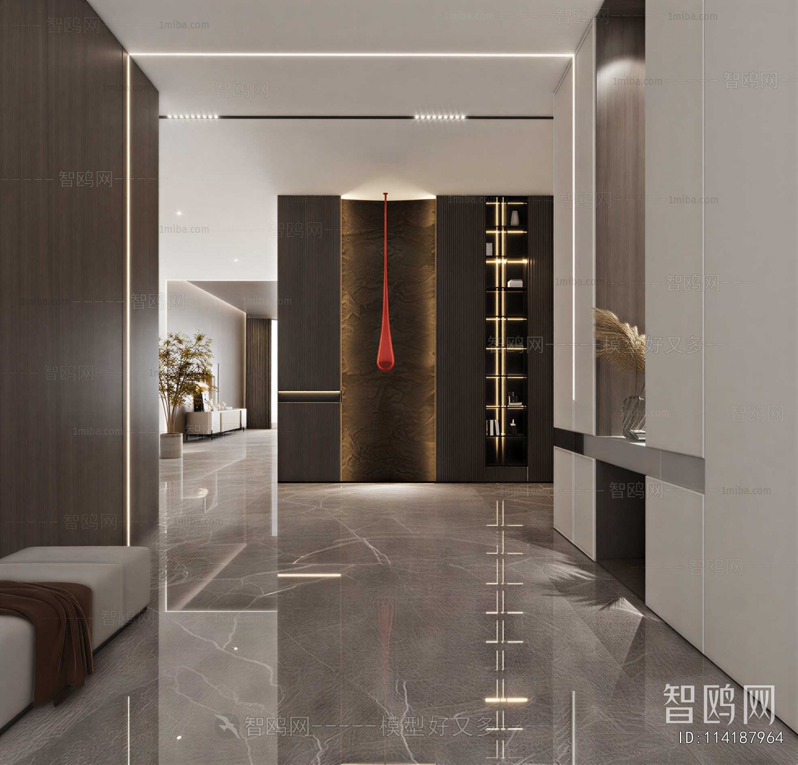 Modern Hallway