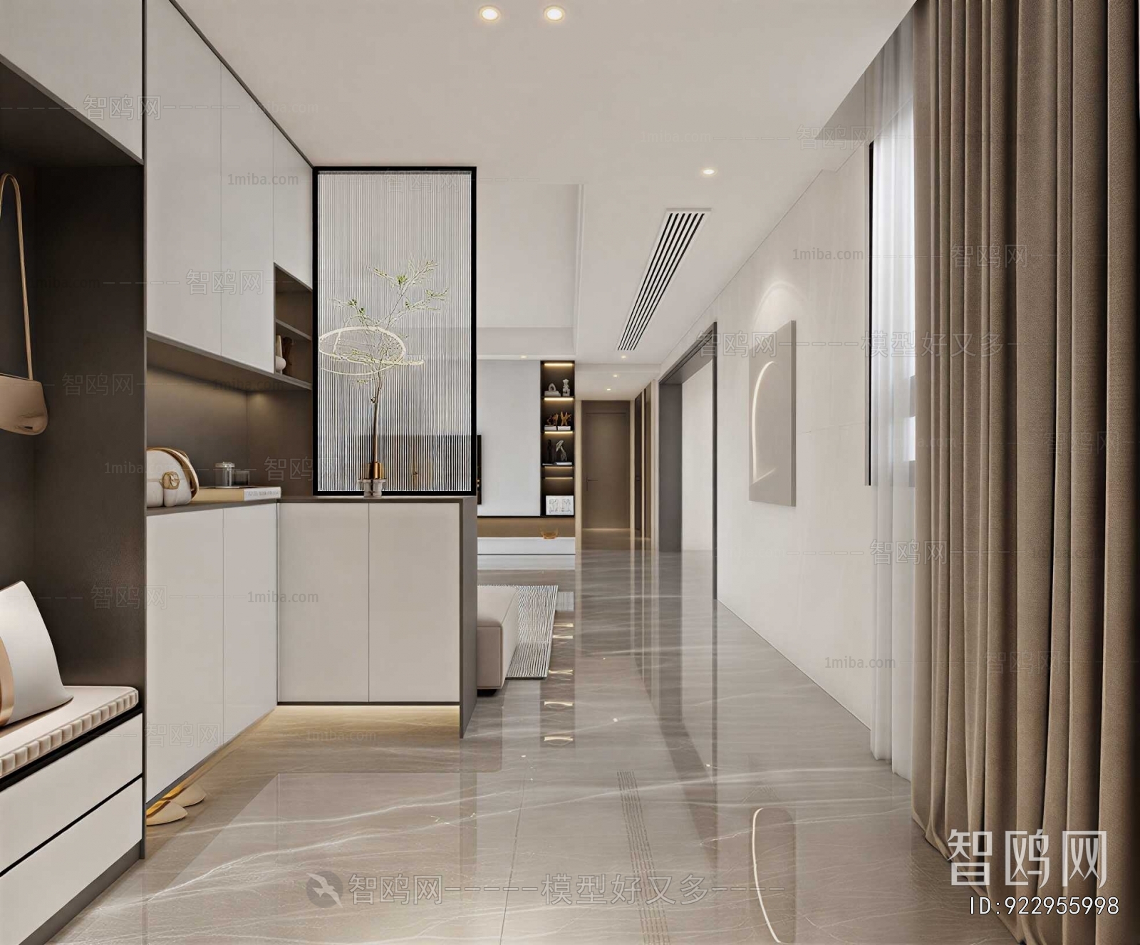 Modern Hallway
