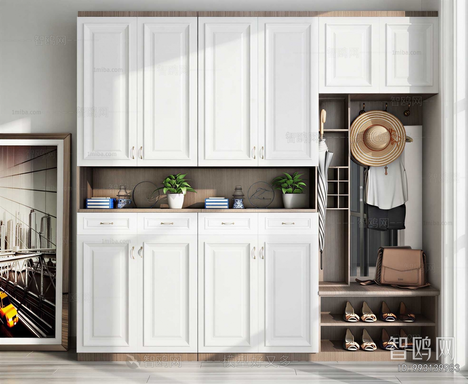 Nordic Style Shoe Cabinet