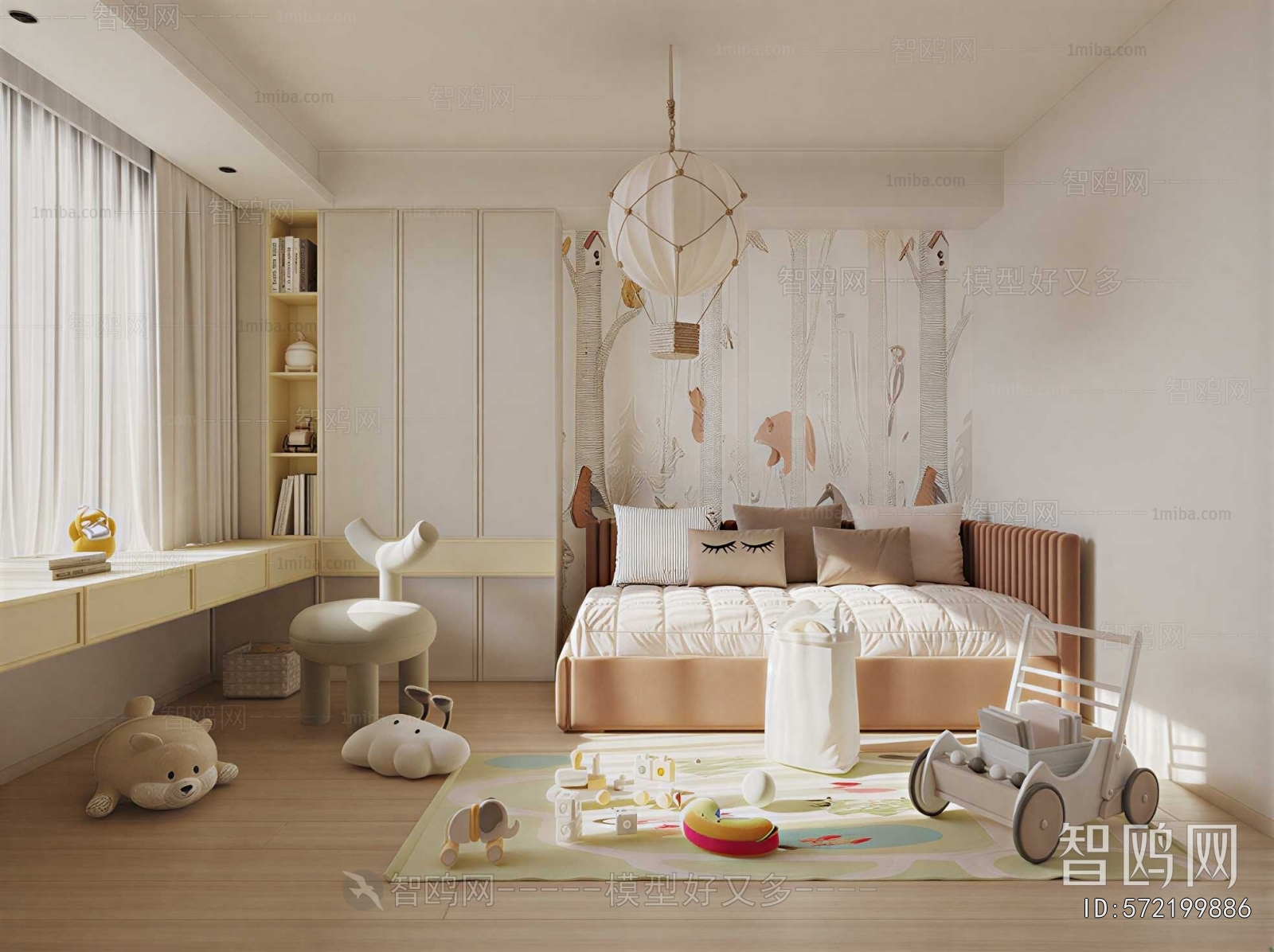 Modern Girl's Room Daughter's Room