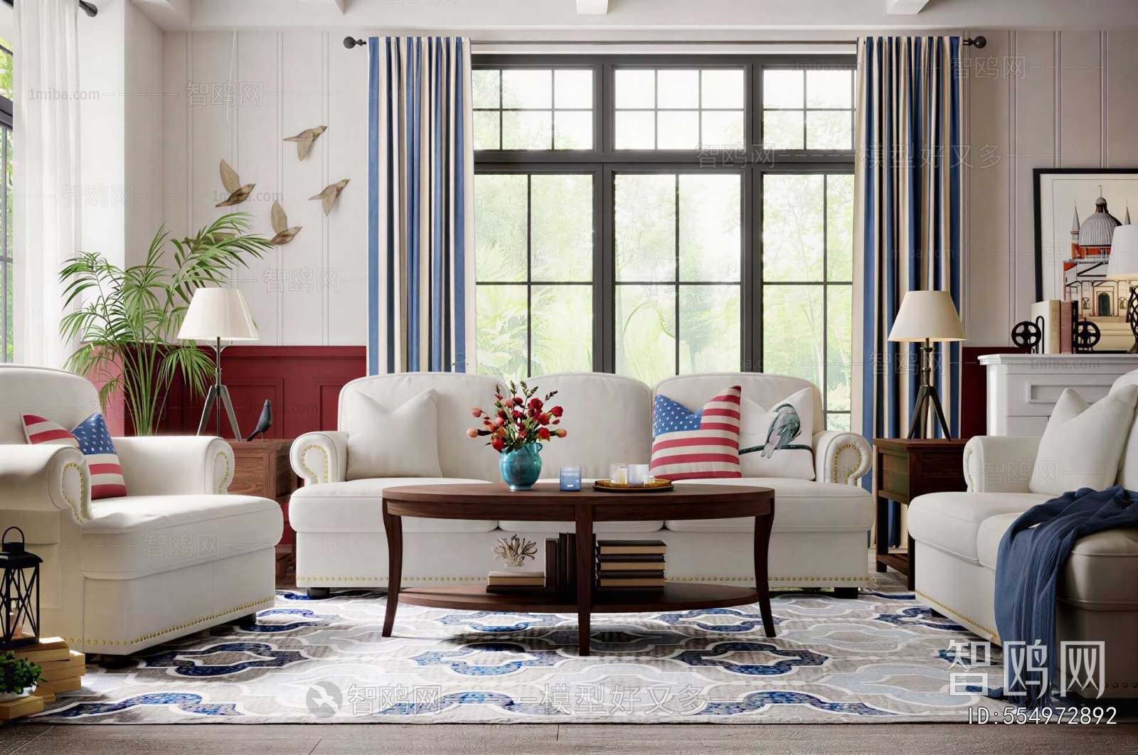 American Style Sofa Combination