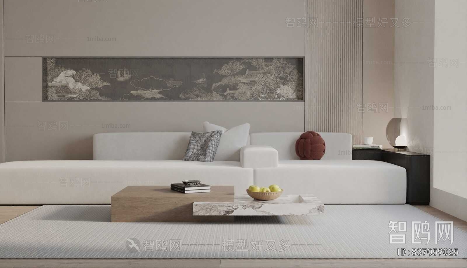 New Chinese Style Sofa Combination