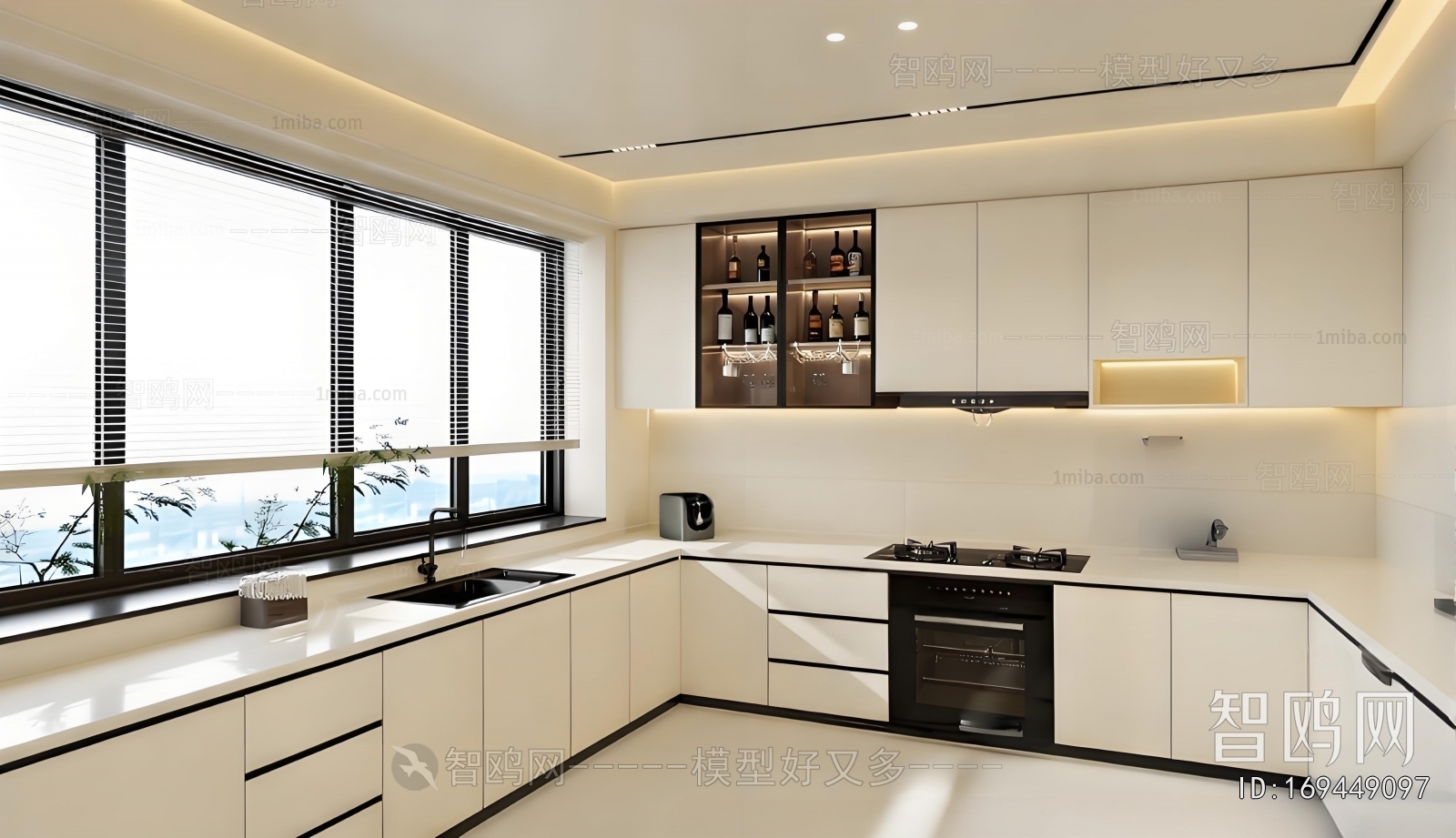 Modern The Kitchen