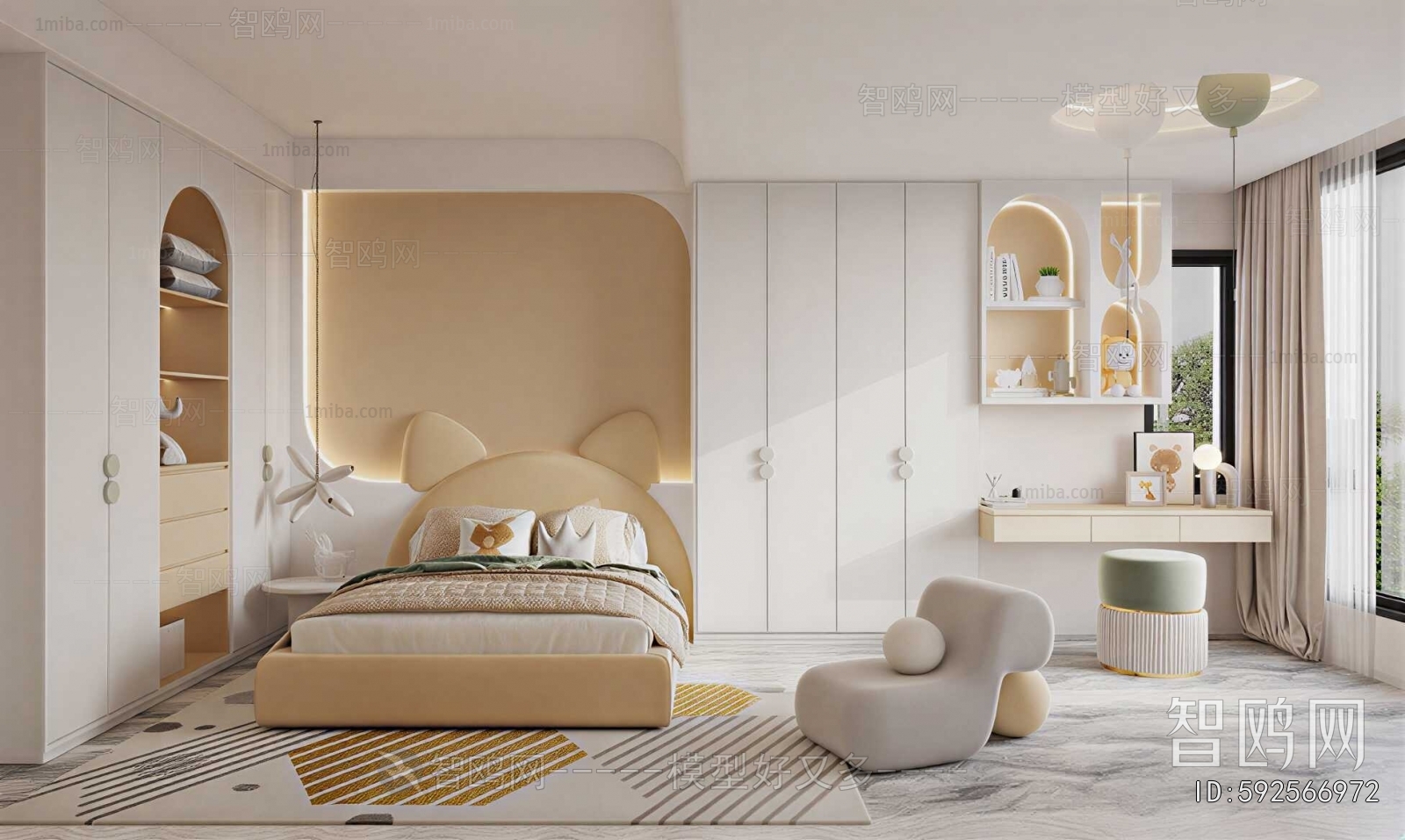 Modern Girl's Room Daughter's Room