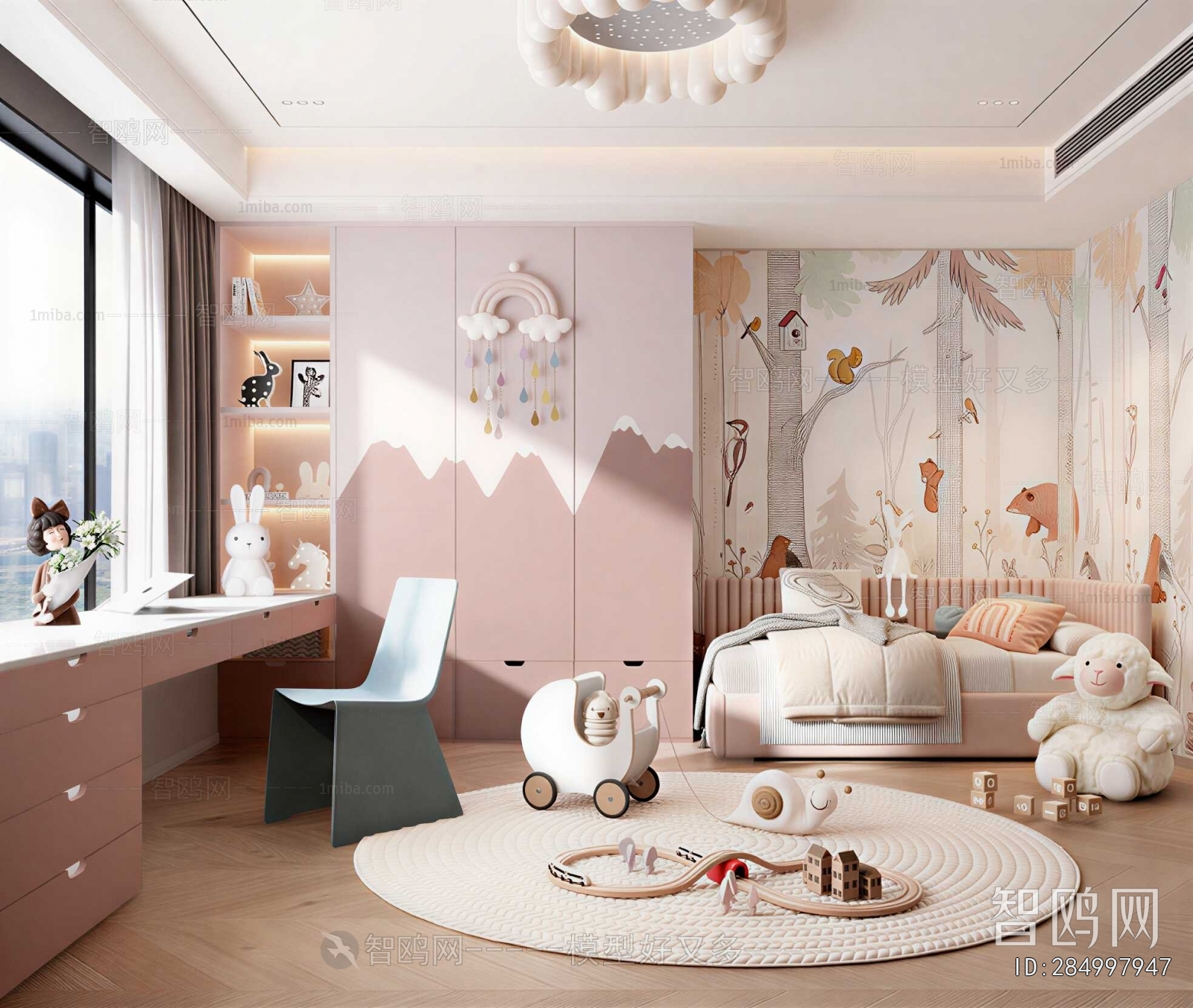 Modern Girl's Room Daughter's Room