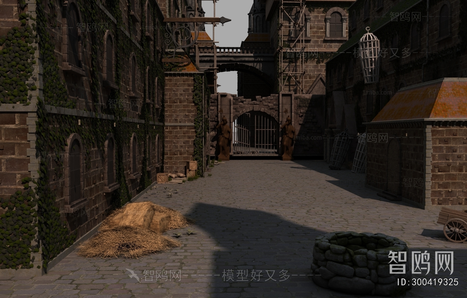 European Style Appearance Of Commercial Building