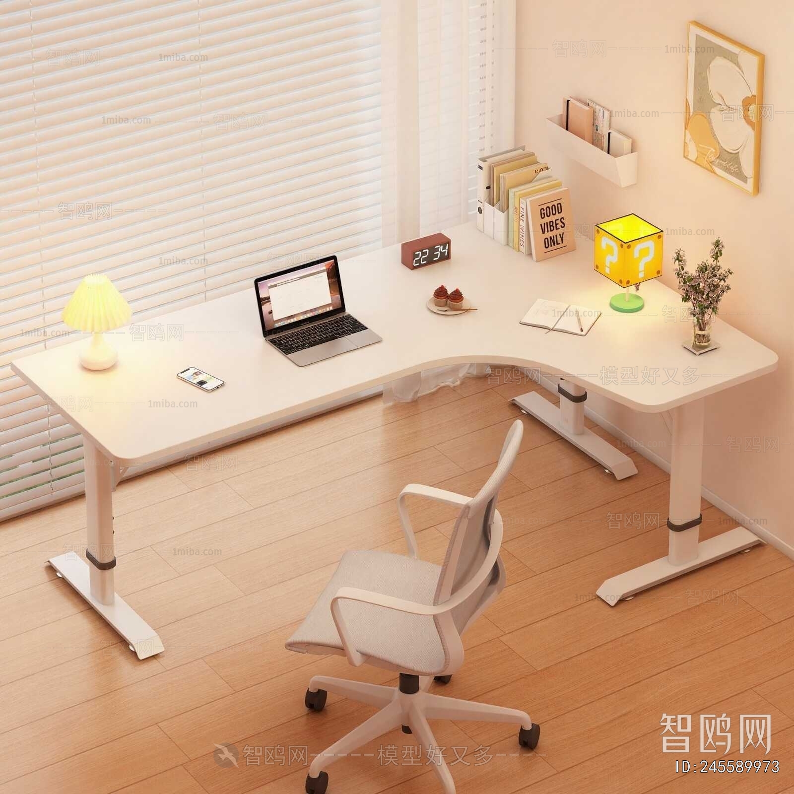 Modern Computer Desk And Chair