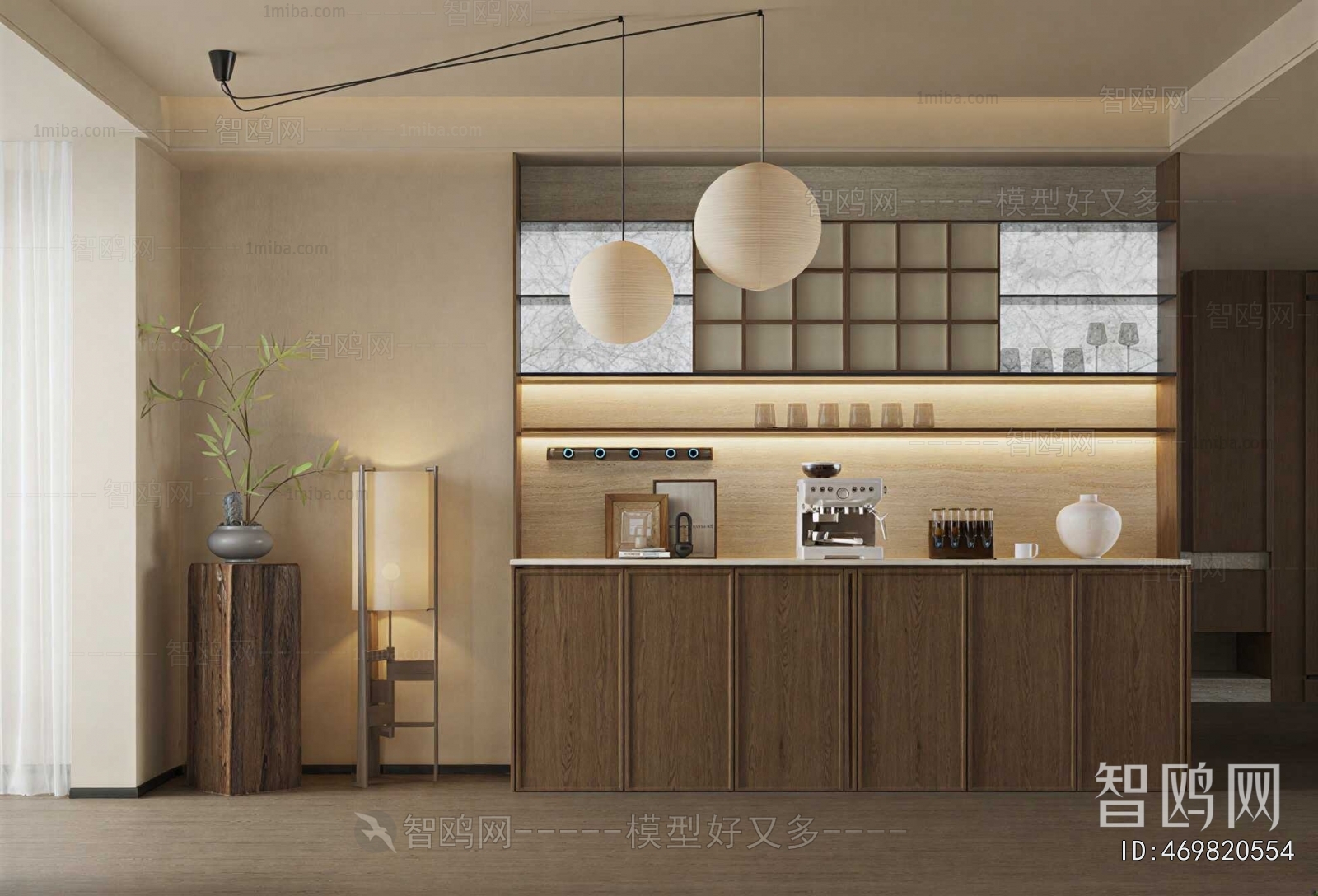 New Chinese Style Sideboard