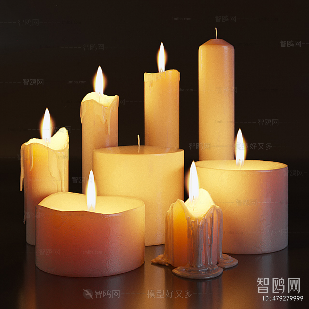Modern Candles/Candlesticks