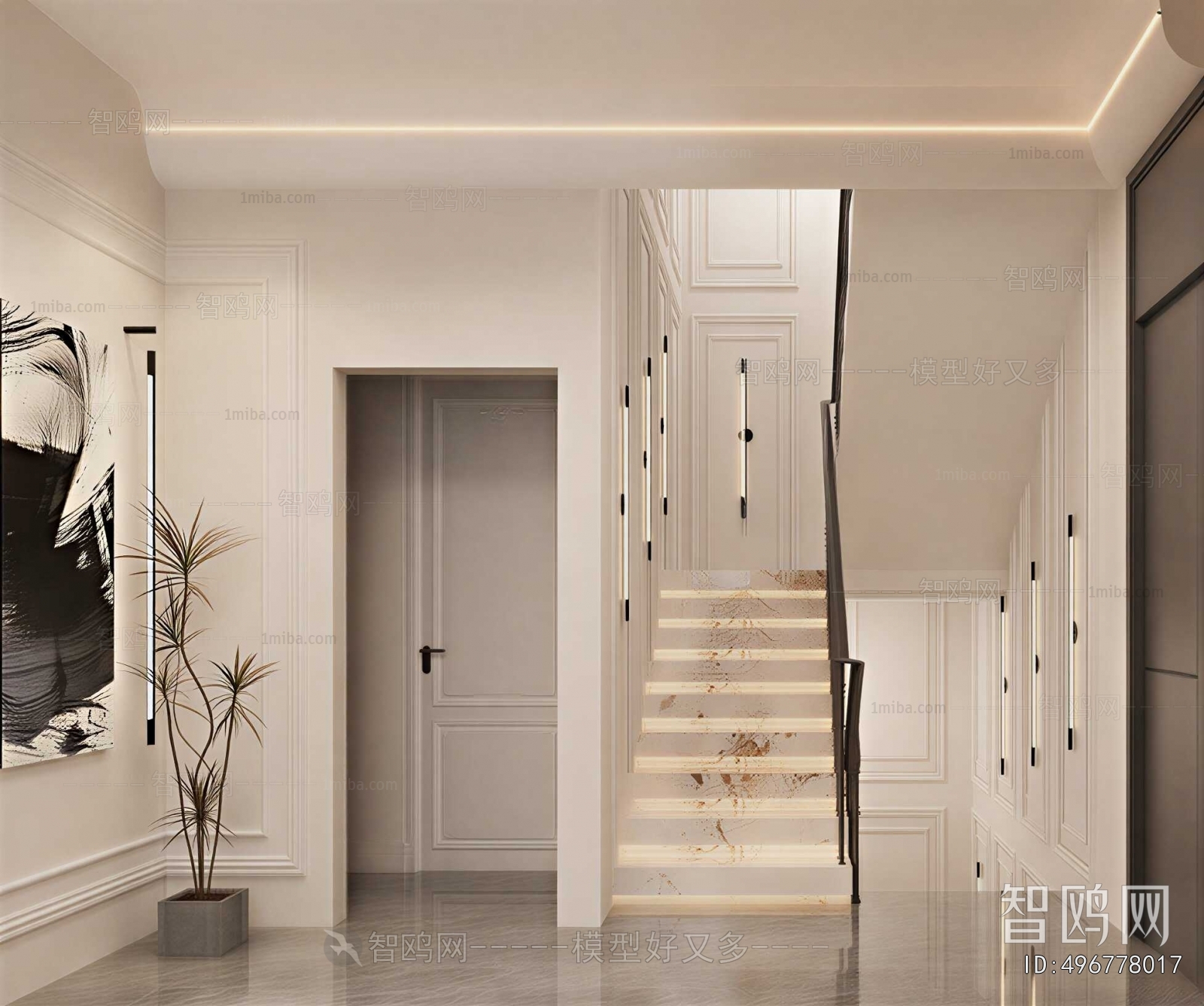 Modern Hallway