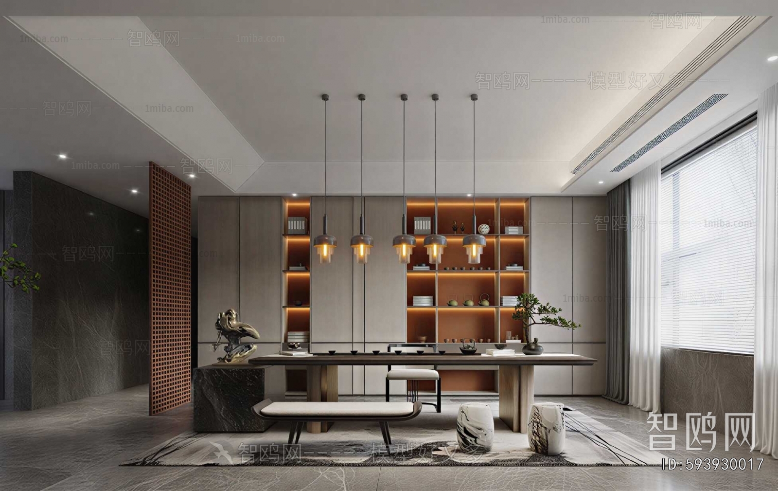 New Chinese Style Tea House