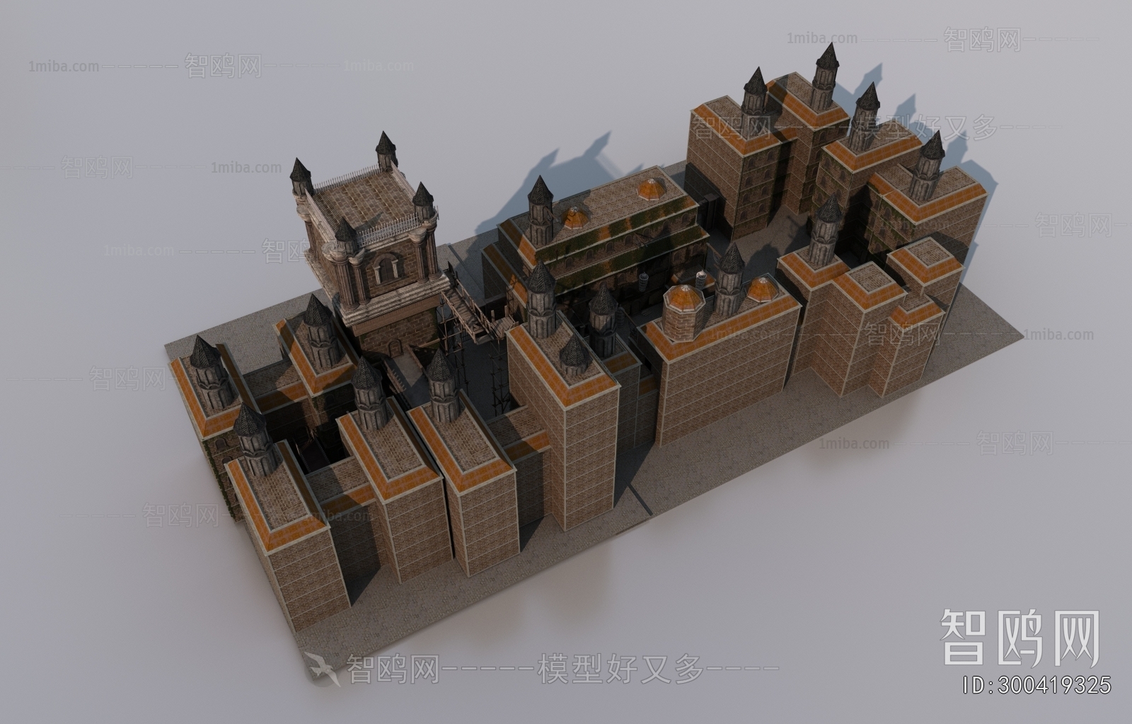 European Style Appearance Of Commercial Building