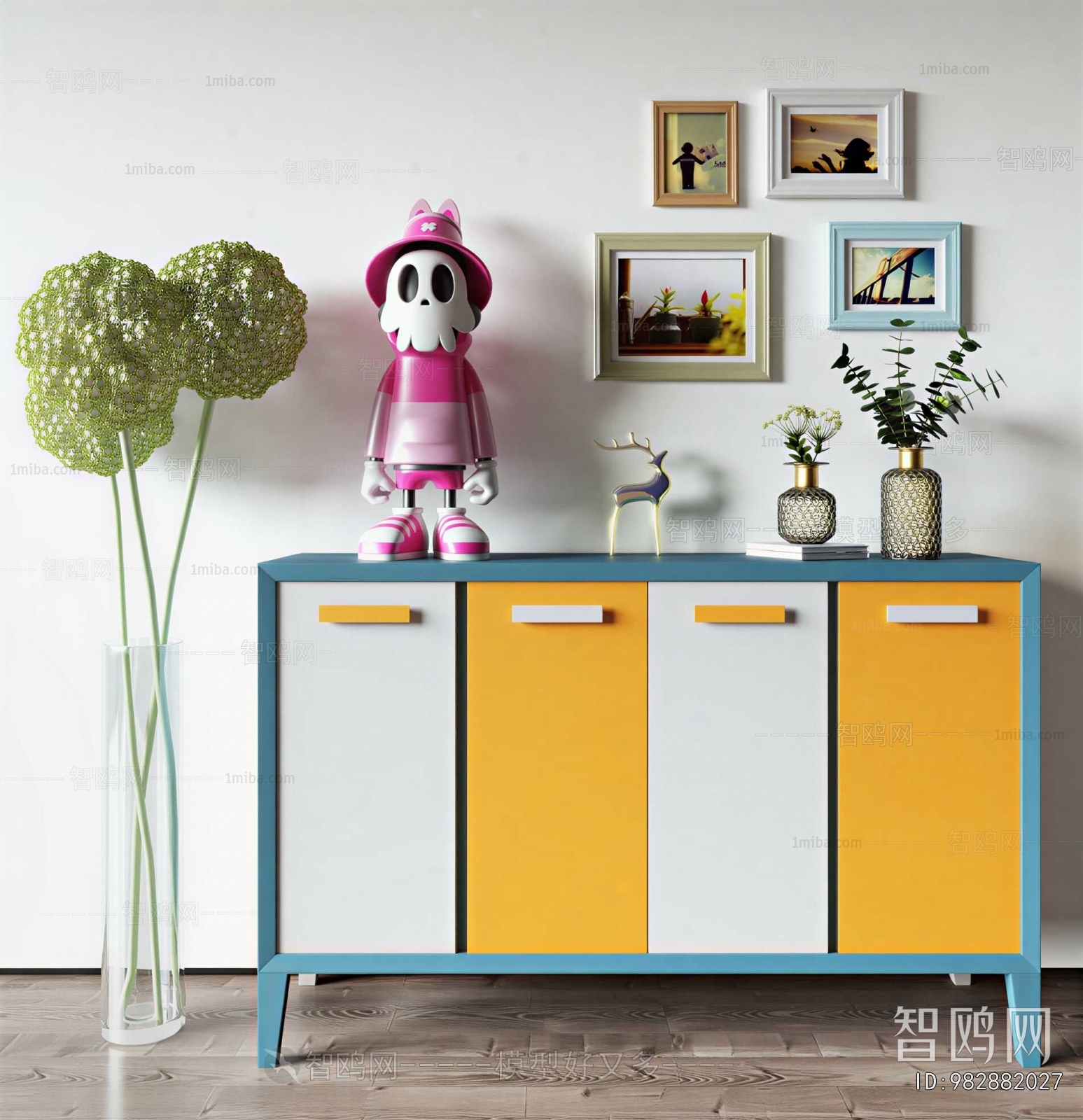 Modern Entrance Cabinet