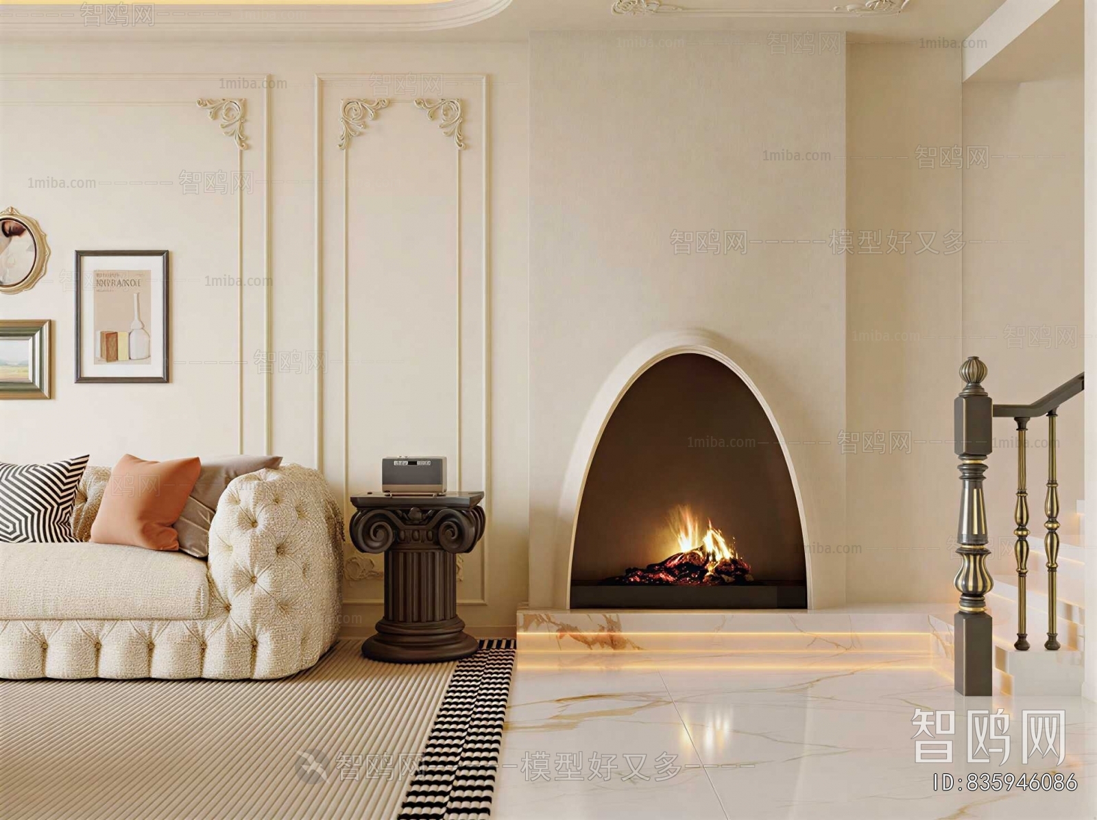 French Style A Living Room