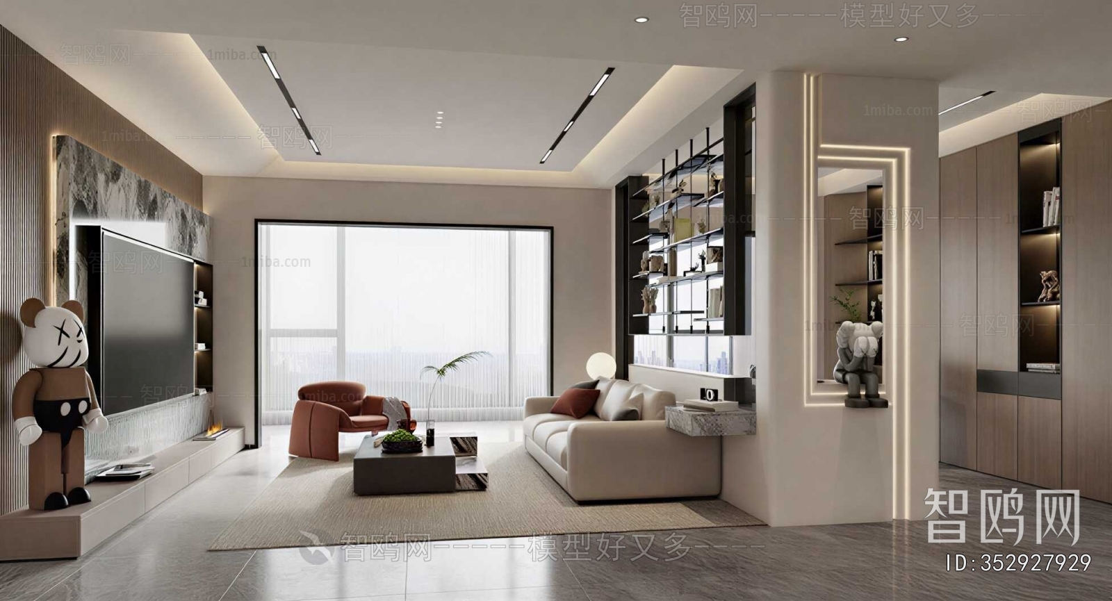 Modern A Living Room