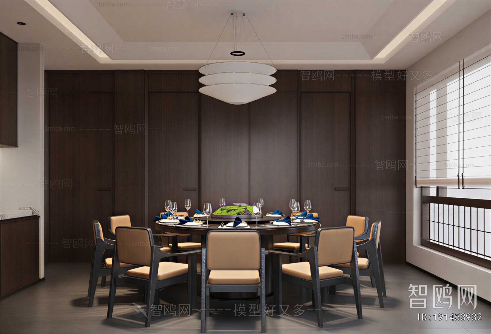 Wabi-sabi Style Restaurant Box