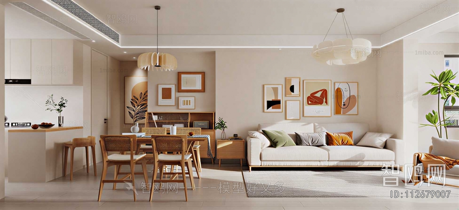 Nordic Style A Living Room