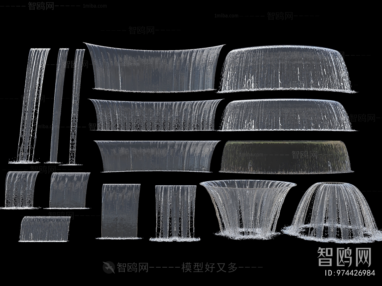 Modern Rockery Waterscape