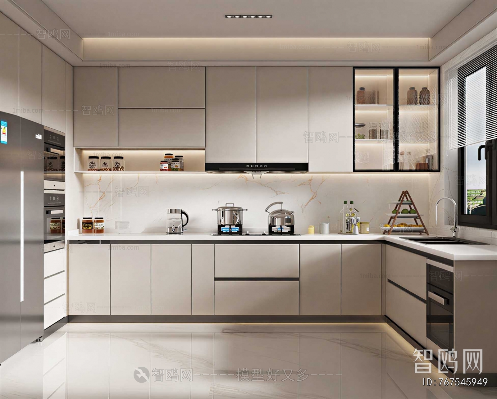 Modern The Kitchen