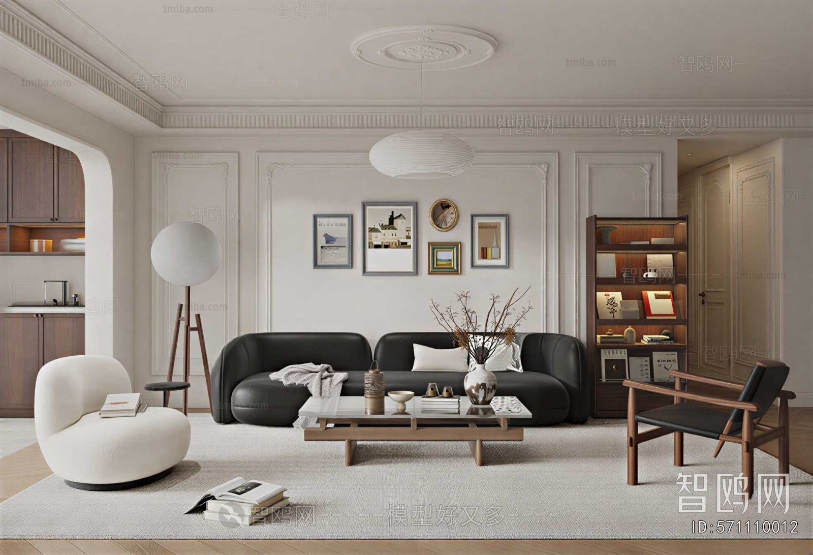 French Style A Living Room