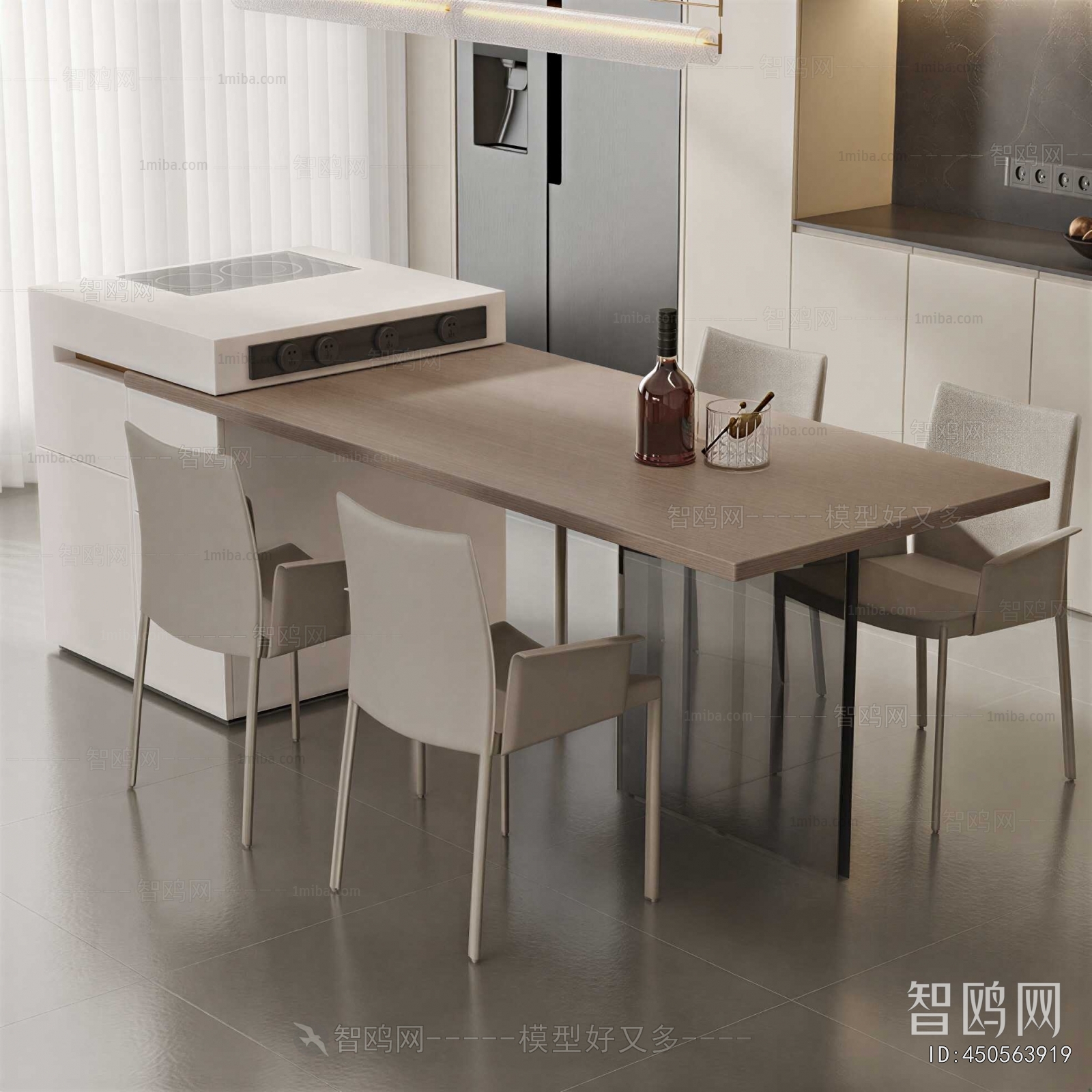 Modern Dining Table And Chairs