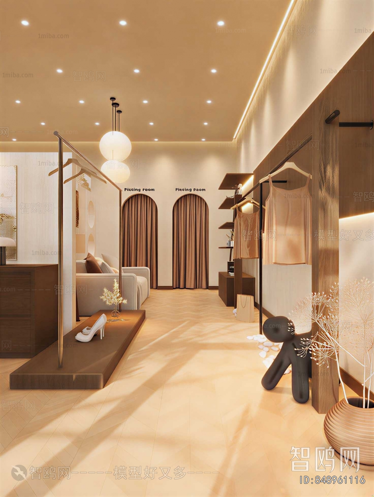 Modern Clothing Store