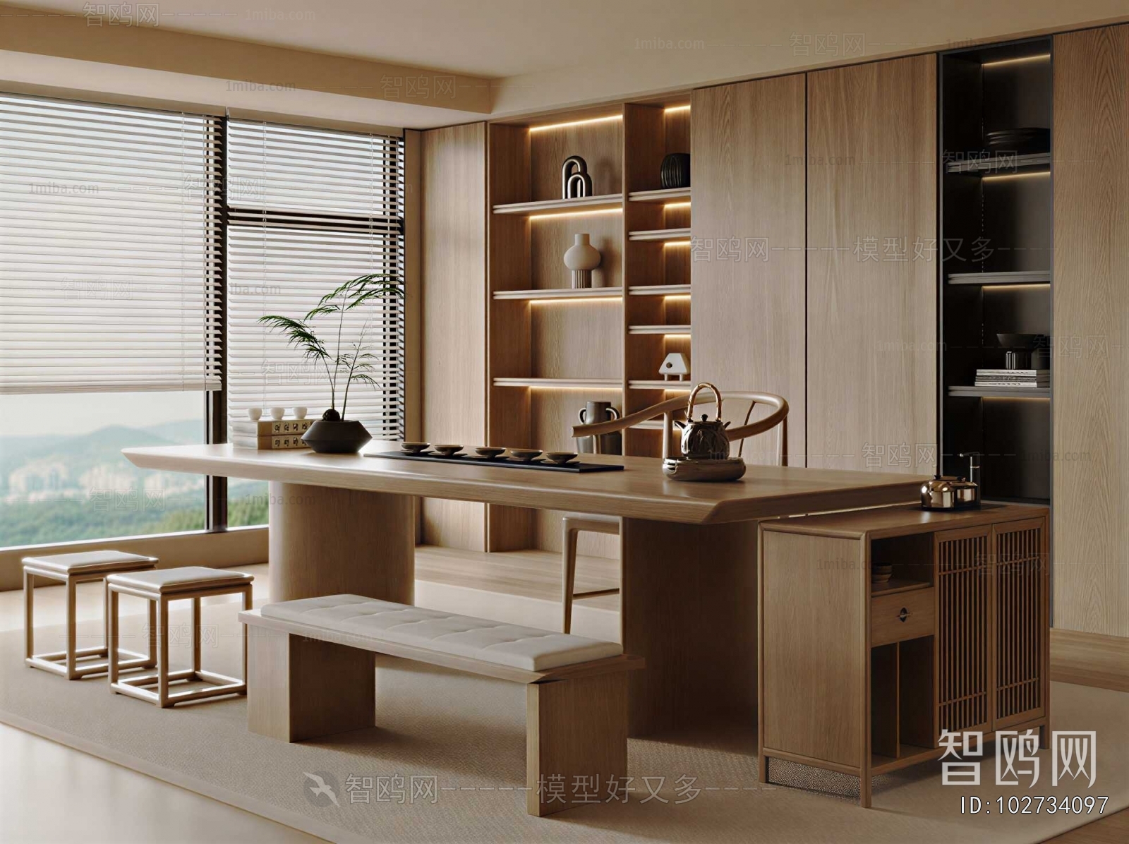 New Chinese Style Tea House