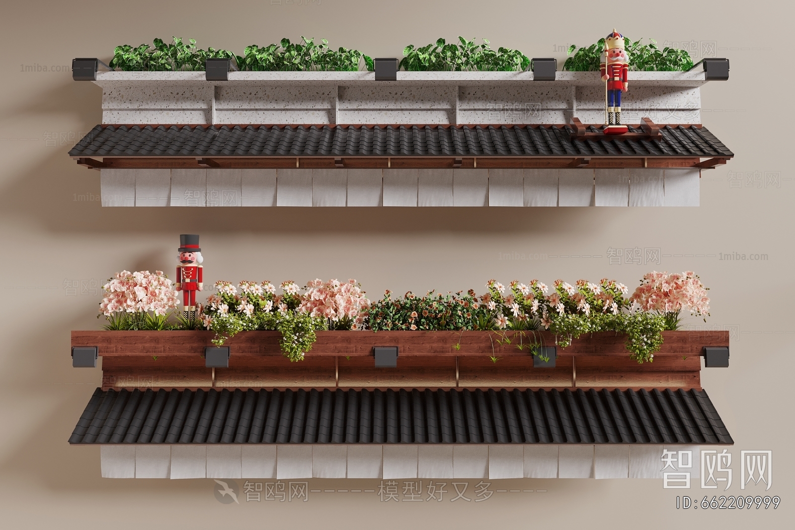 New Chinese Style Facade Element